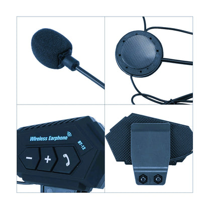 Intercomunicador Para Moto Bt12
